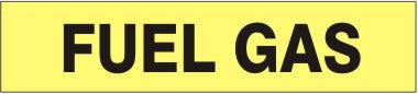 FUEL GAS - PIPE MARKER