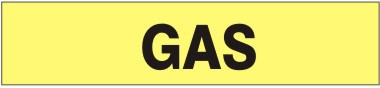 GAS - PIPE MARKER