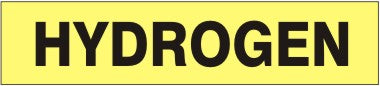 HYDROGEN - PIPE MARKER