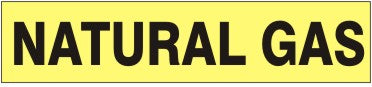 NATURAL GAS - PIPE MARKER