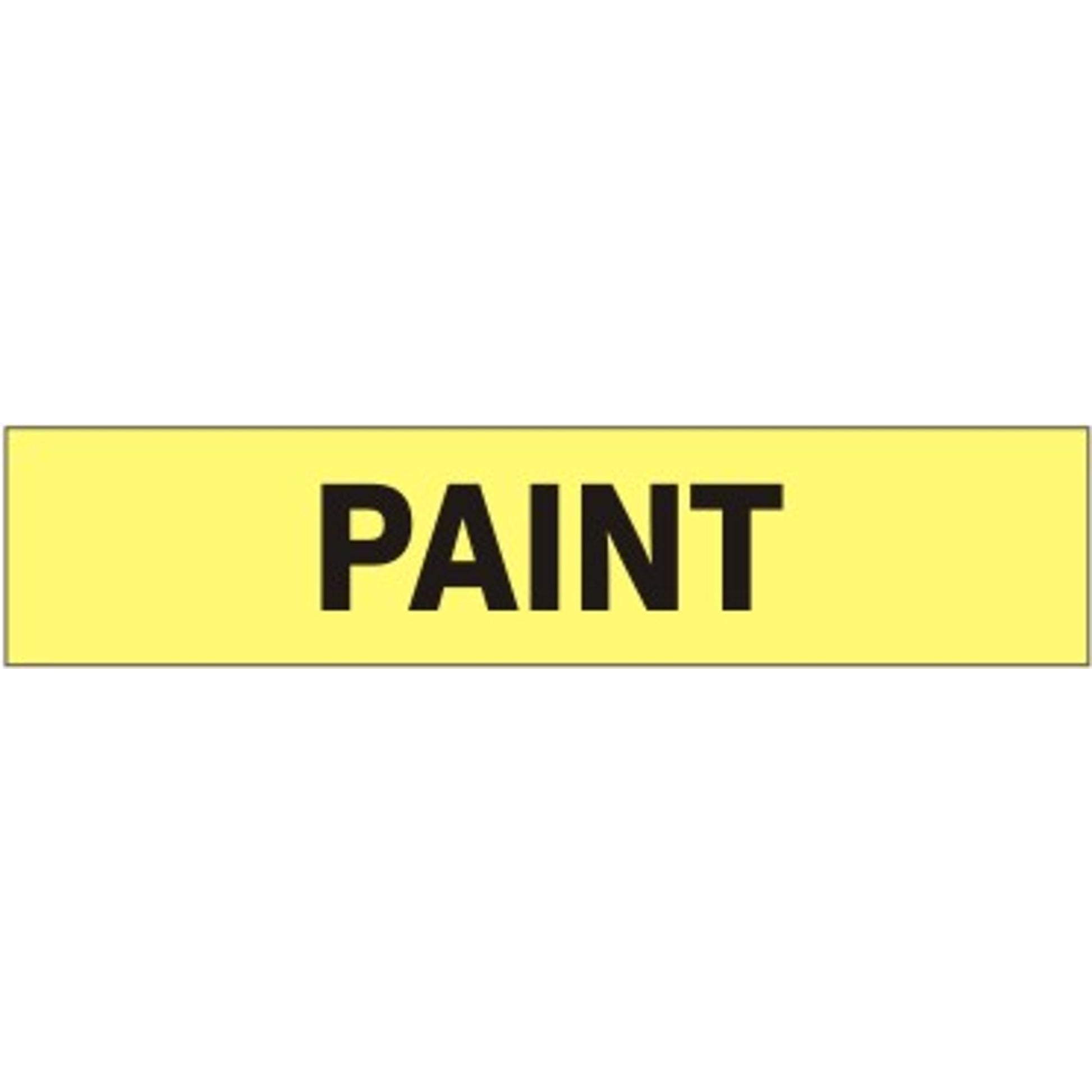 PAINT - PIPE MARKER - PAINT - PIPE MARKER, 3X24, Adhesive Vinyl