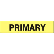 PRIMARY - PIPE MARKER - PRIMARY - PIPE MARKER, 3X24, Adhesive Vinyl