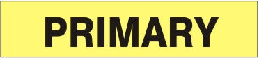 PRIMARY - PIPE MARKER