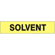 SOLVENT - PIPE MARKER - SOLVENT - PIPE MARKER, 3X24, Adhesive Vinyl