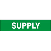 SUPPLY - PIPE MARKER - SUPPLY - PIPE MARKER, 3X24, Adhesive Vinyl