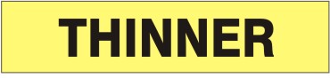 THINNER - PIPE MARKER