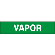 VAPOR - PIPE MARKER - VAPOR - PIPE MARKER, 3X24, Adhesive Vinyl