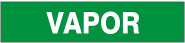 VAPOR - PIPE MARKER