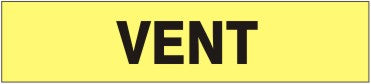 VENT - PIPE MARKER
