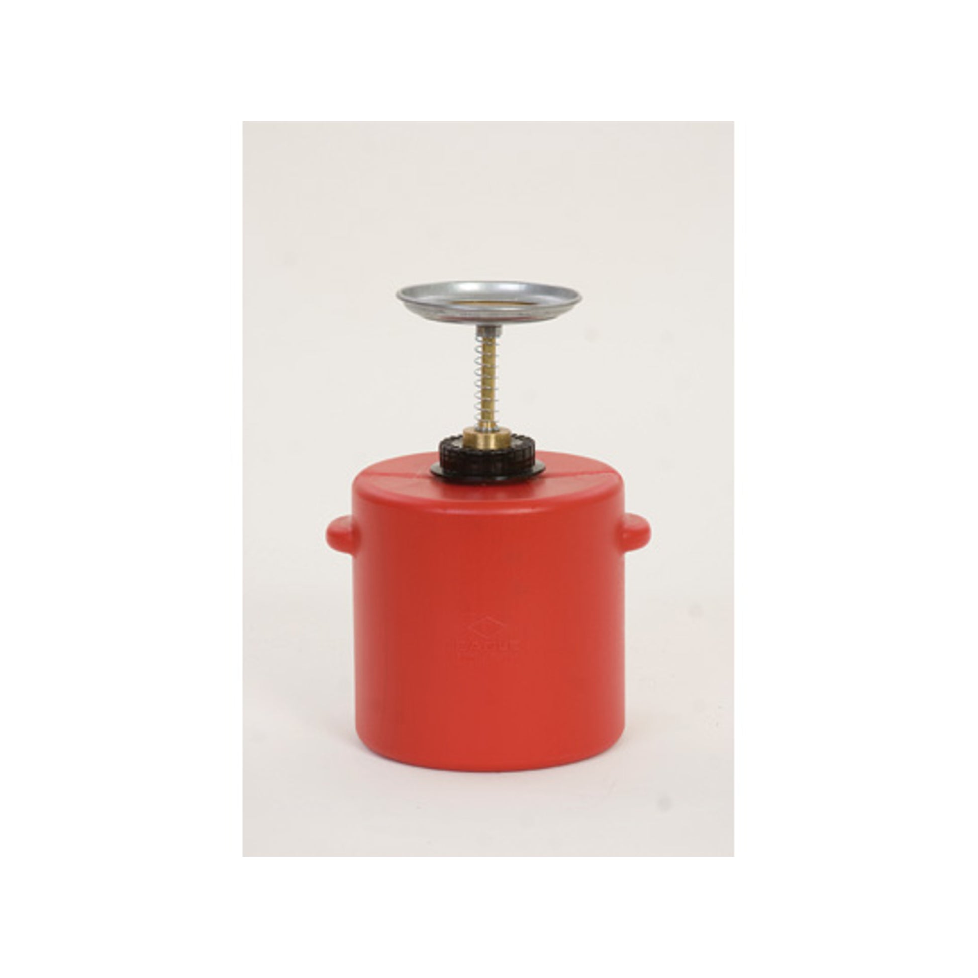 Eagle Plunger Dispensing Can - 4 Quart - Dasher screen - Polyethylene - Red - P714