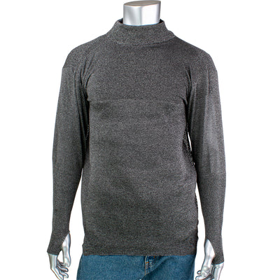 Kut Gard ATA PreventWear Blended Cut Resistant Pullover w/Mesh Back & Thumb Holes - Dark Gray - 1/EA - P145SP-2.5CM-TH