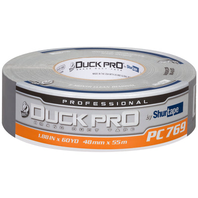 Shurtape PC 769 2" Duck Pro Professional Grade - Clean Removal Duct Tape