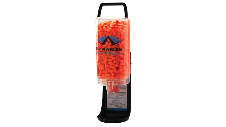 Pyramex - Earplugs - Disposable ear plug dispenser with 500 pr uncorded plugs NRR 32dB - 1/Each