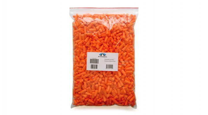 Pyramex - Earplugs - Bulk bag of replacement plugs for PD500 dispenser NRR 32dB - 1/Each