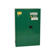 Eagle Pesticide Safety Cabinet - 45 Gallon - 2 Shelf - 2 Door - Manual Close - Green - PEST47X