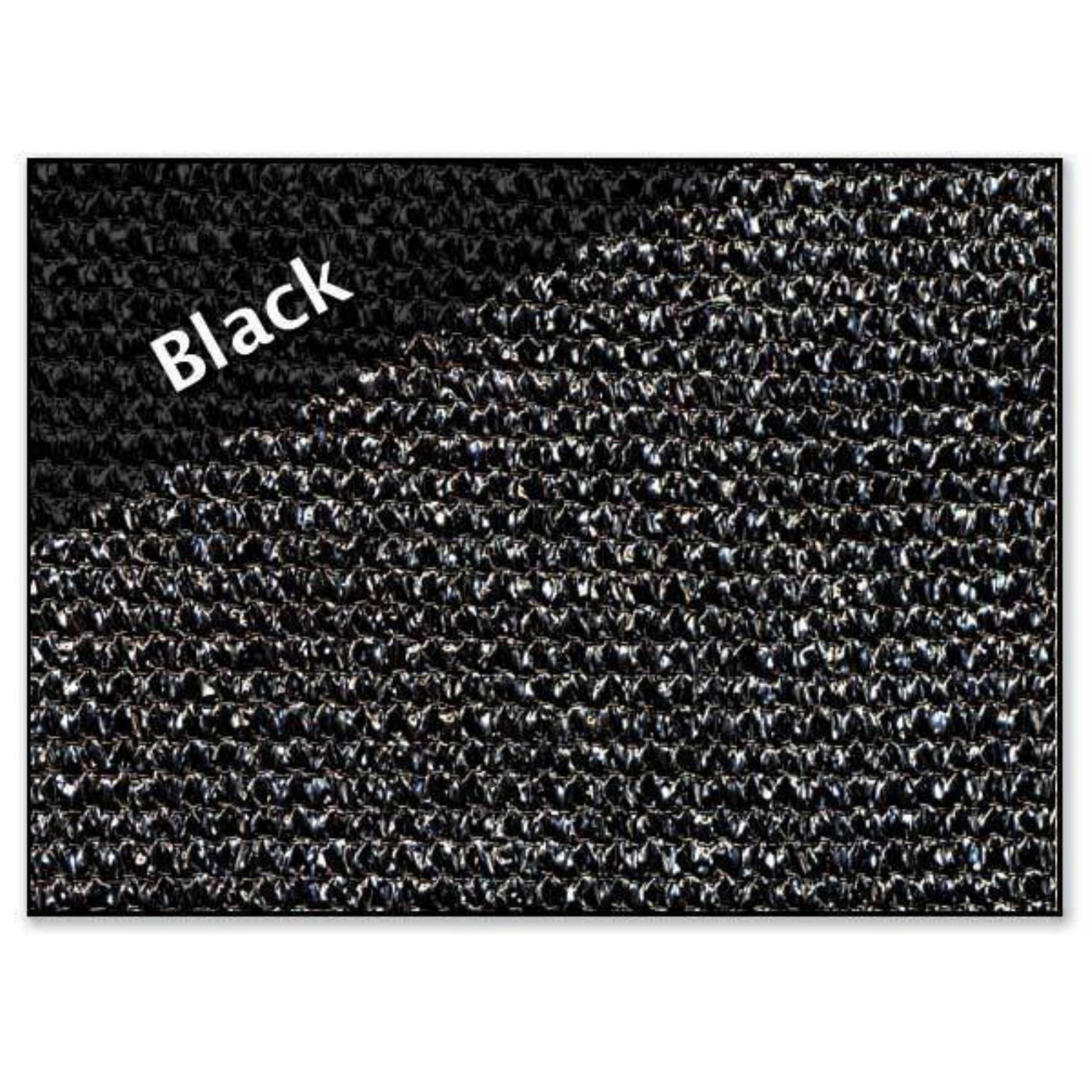 Eagle Industries Privacy Fence Screen 7'8" x 150' Black - PF-78150-BLK