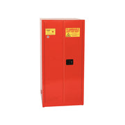 Eagle Paint and Ink Safety Cabinet - 96 Gallon - 5 Shelves - 2 Door - Manual Close - Red - PI62X
