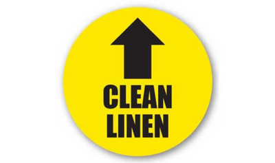 17" CIRCLE SIGNS - Circle Sign - Clean Linen - DSV-SIGN 289 #6042 -UEN