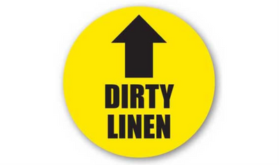 12" CIRCLE SIGNS - Circle Sign - Dirty Linen - DSV-SIGN 144 #1525 -UEN