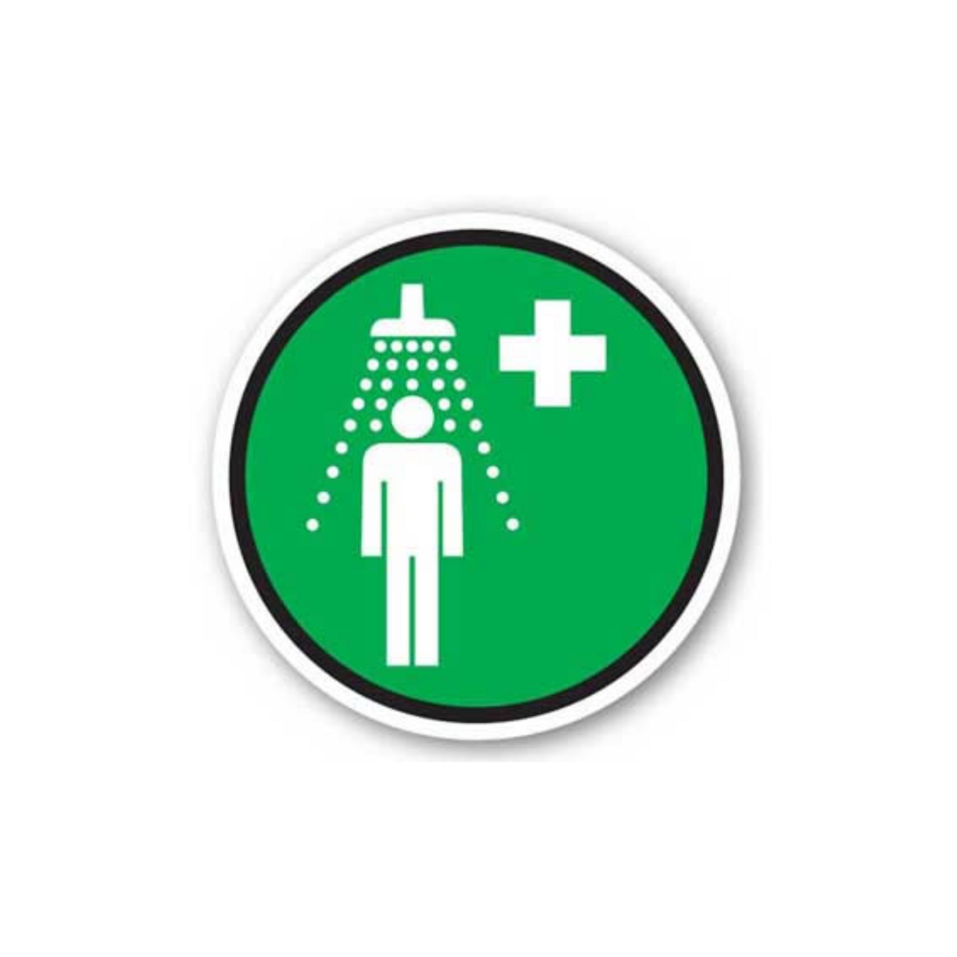 24" CIRCLE SIGNS -  Circle Sign - Emergency Shower - DSV-SIGN 576 #1720 -UEN