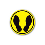 32" CIRCLE SIGNS -  Circle Sign - Feet - DSV-SIGN 1024 #1680 -UEN
