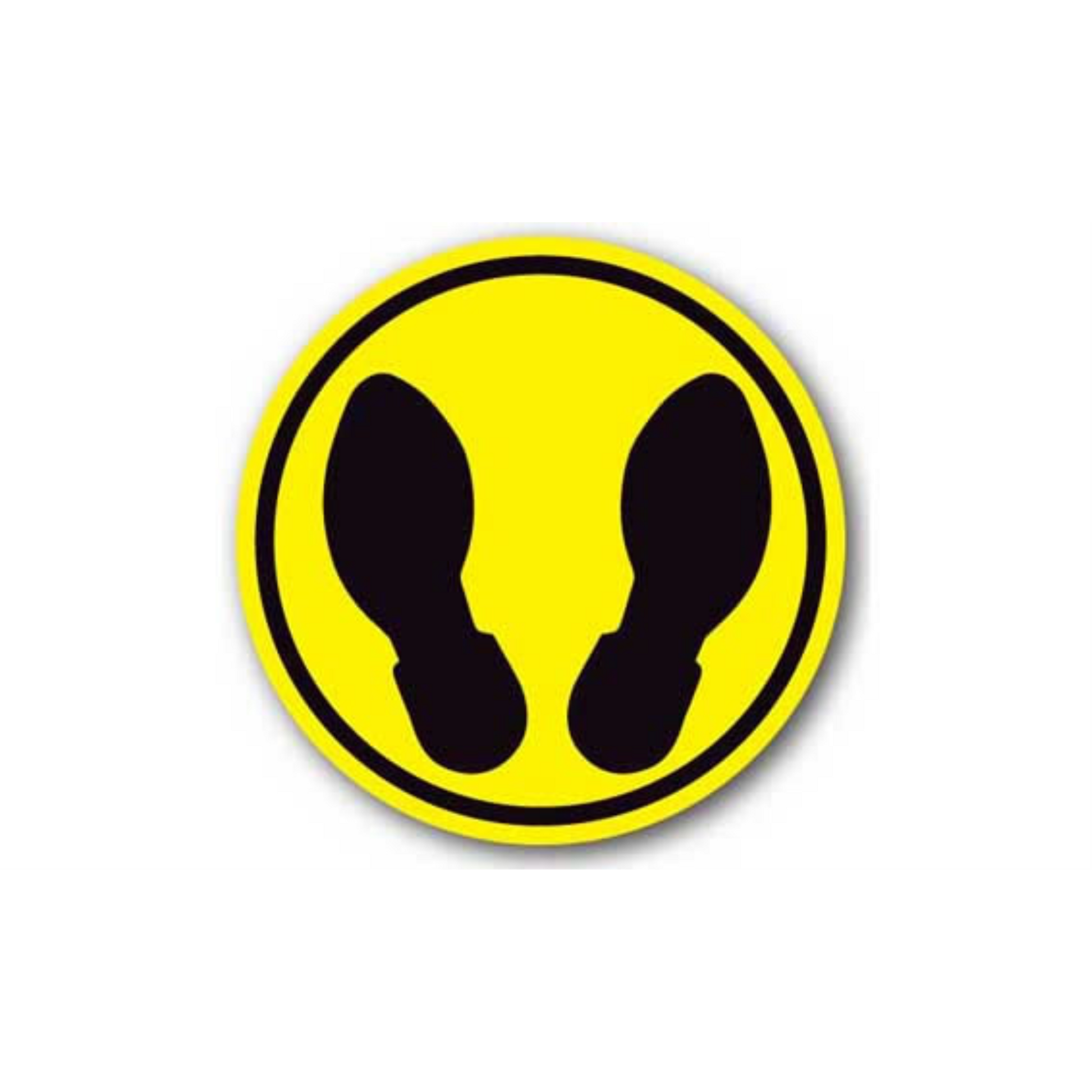32" CIRCLE SIGNS - Circle Sign - Feet - LS-SIGN 1024 #1680 -UEN