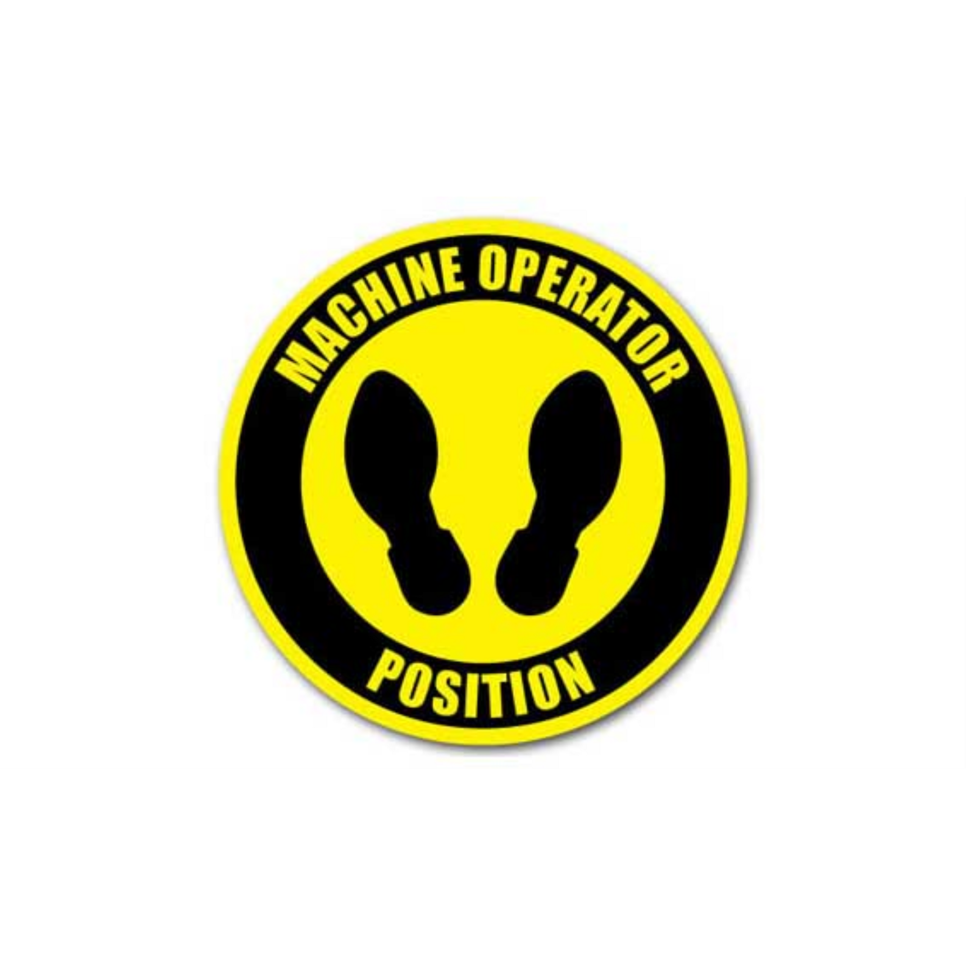 Operator Positioning Sign 17