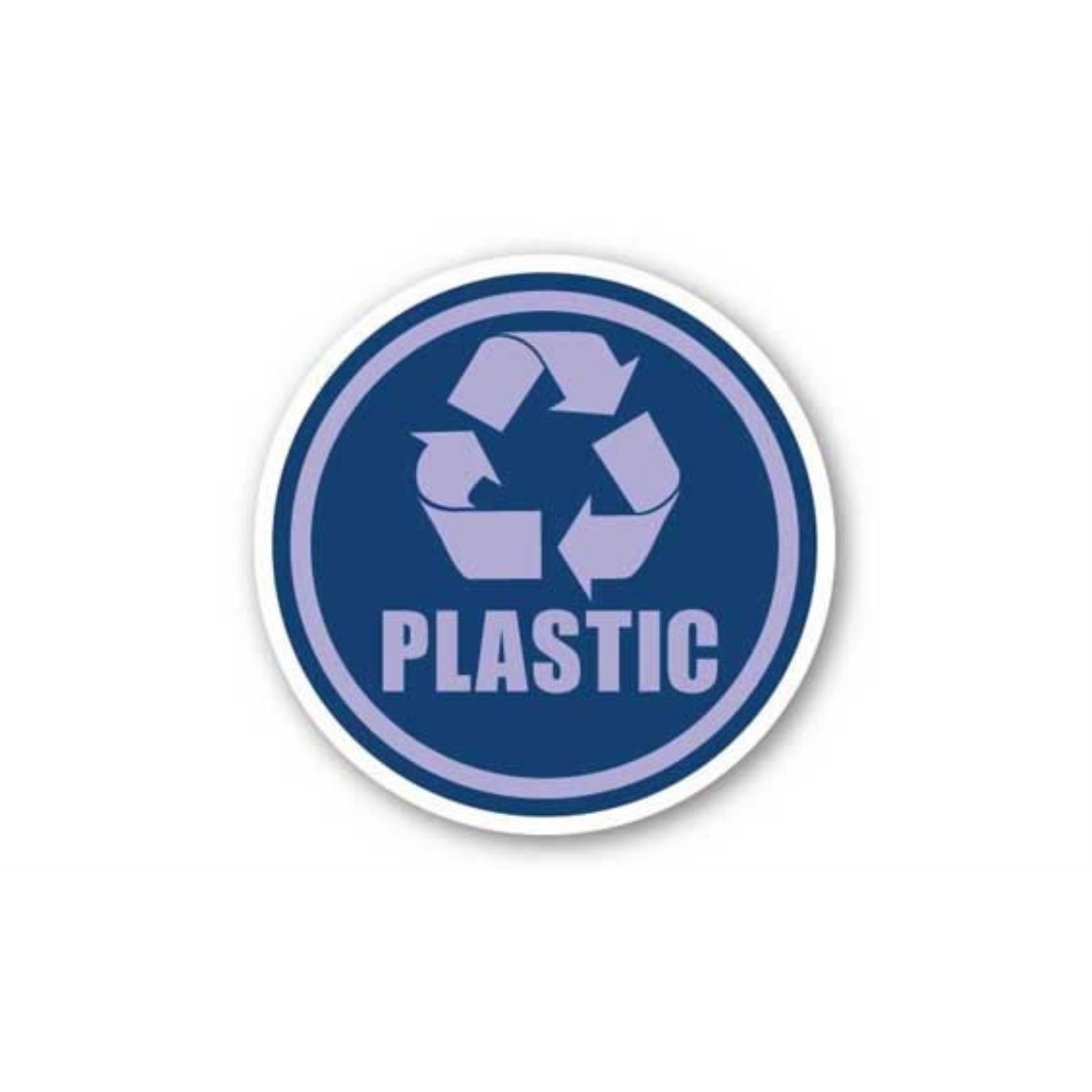 12" CIRCLE SIGNS - Circle Sign - Plastic - DSV-SIGN 144 #1597 -UEN