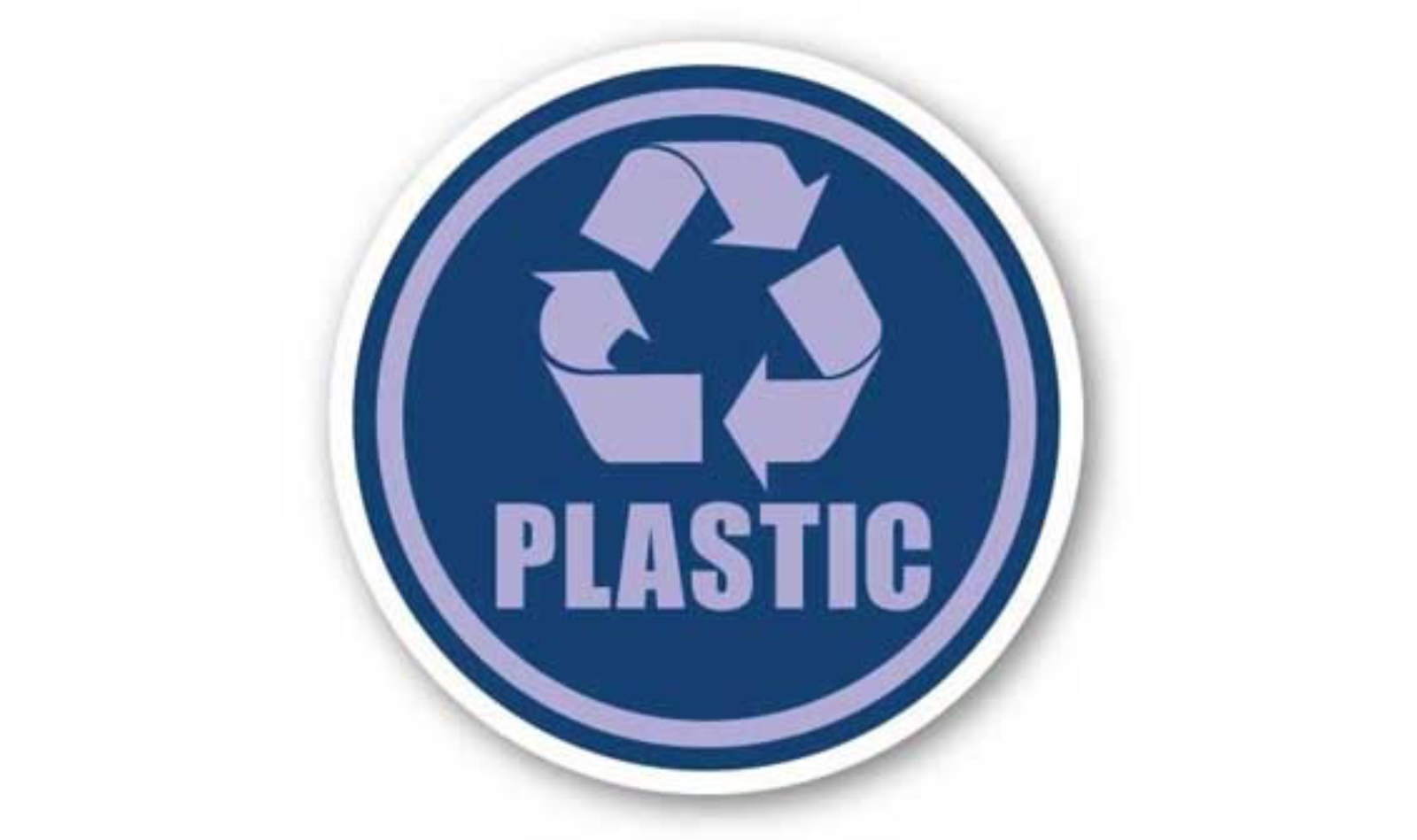 12" CIRCLE SIGNS -  Circle Sign - Plastic - DSV-SIGN 144 #1597 -UEN
