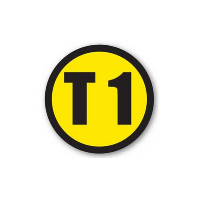 20" CIRCLE SIGNS -  Circle Sign - T1 - DSV-SIGN 400 #1833 -UEN