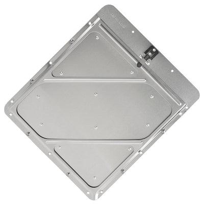 RIVETED ALUMINUM PLACARD HOLDER