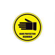 24" CIRCLE SIGNS -  Circle Sign - Hand Protection Required - DSV-SIGN 576 #0148 -UEN