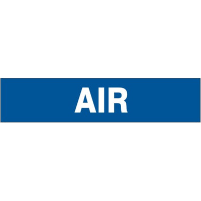 AIR PERFORATED ROLL PIPE MARKER - AIR PERFORATED ROLL PIPE MARKER, 1”X18Y, Adhesive Vinyl