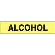ALCOHOL  PERFORATED ROLL PIPE MARKER - ALCOHOL  PERFORATED ROLL PIPE MARKER, 1”X18Y, Adhesive Vinyl