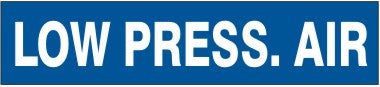 LOW PRESSURE AIR PERFORATED ROLL PIPE MARKER