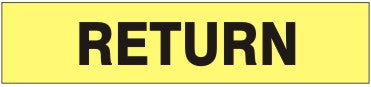 RETURN PERFORATED ROLL PIPE MARKER