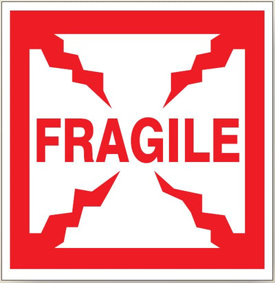 FRAGILE - SHIPPING LABELS