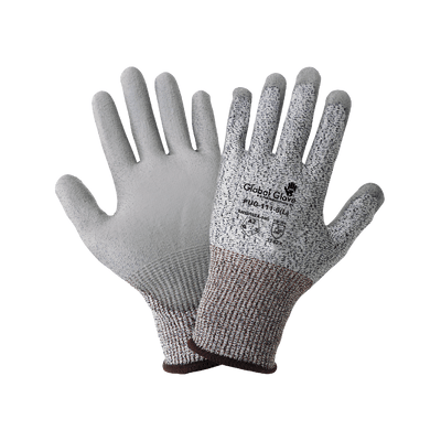 Global Glove PUG Polyurethane Coated Cut A2 13-Gauge HPPE Gloves - PUG-111