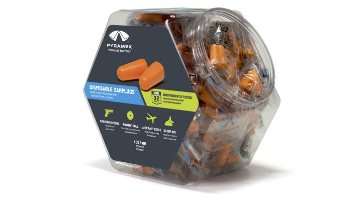 Pyramex Retail - DP1000 Earplug Bin Tub-NRR 32dB - 1/Each