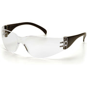 Pyramex Intruder Black Temple/Clear Hardcoated Lens Safety Eyewear