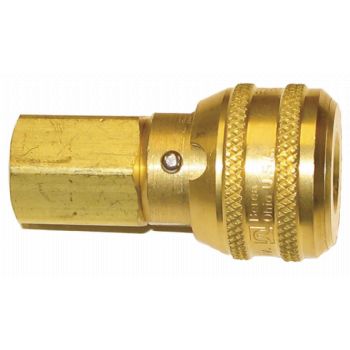 Air Systems Foster Hansen 3000 Series 1/4 Female Point Socket With Sleeve Lock QDH3SL4F