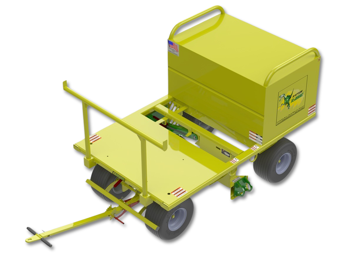 Leading Edge Safety R-2000 Mobile Fall Protection Cart w/ Single 20 cu ft Job Box - R-2000-01-20-ASM
