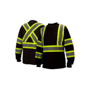Pyramex -Long Sleeve Moisture Wicking T-Shirt In Black