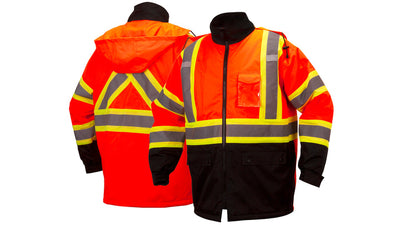 Pyramex RCP32 Canadian Hi-Viz Orange Parka