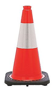 ULTRA BRITE REFLECTIVE TRAFFIC CONES