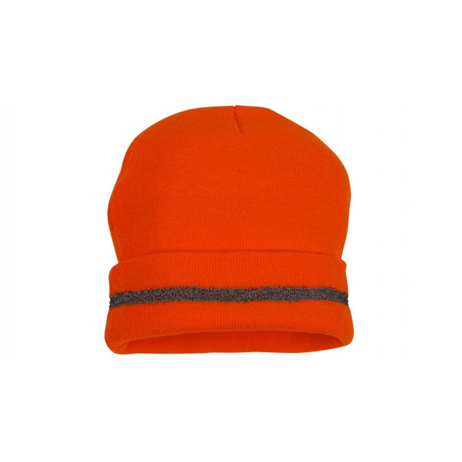 Pyramex - Knit Cap - Knit Cap with Reflective Strip-Orange - 1/Each