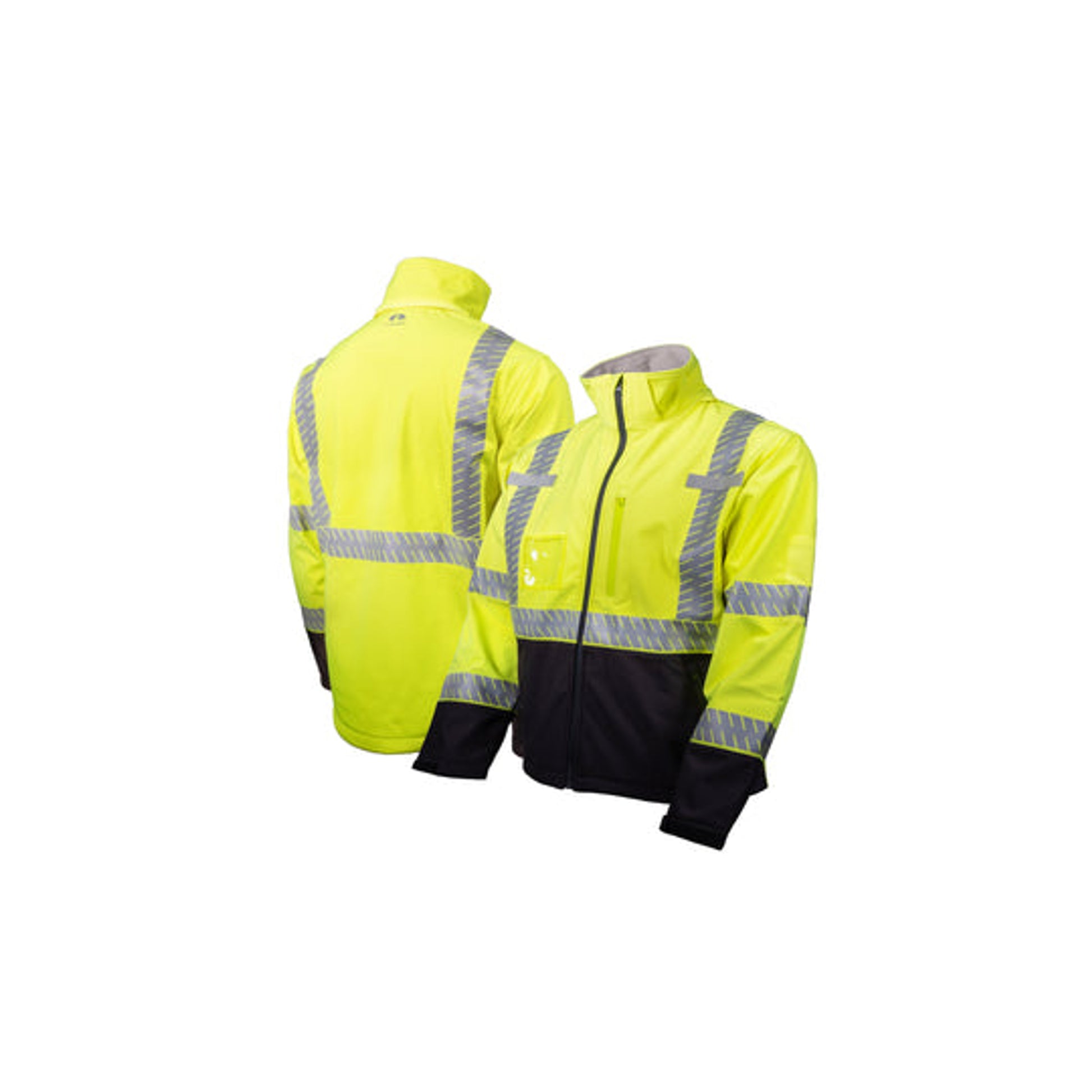 Pyramex - Winter Wear - Hi-Viz Lime Softshell Jacket