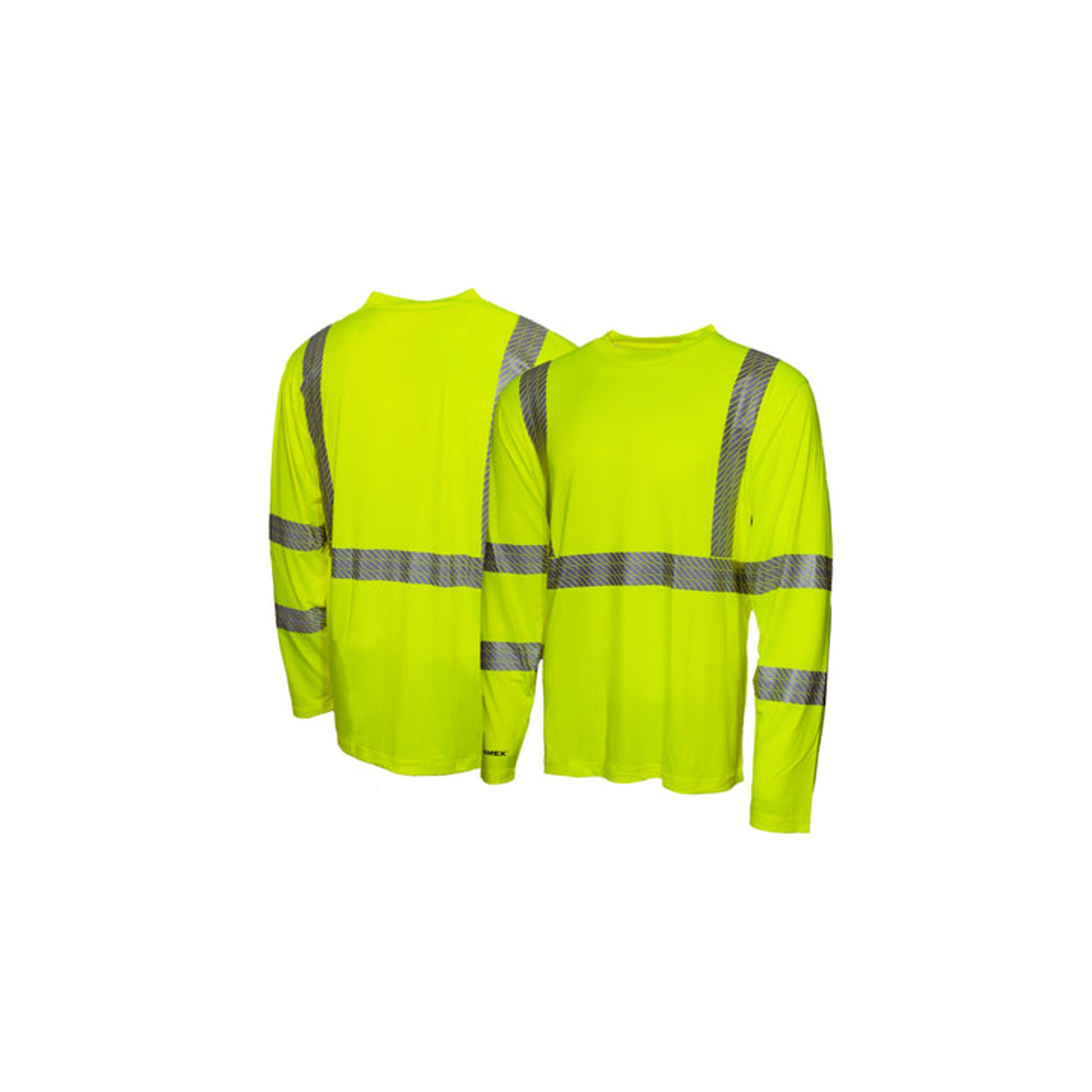 Pyramex - Long Sleeve Pullover Shirt ANSI Rated - Lime