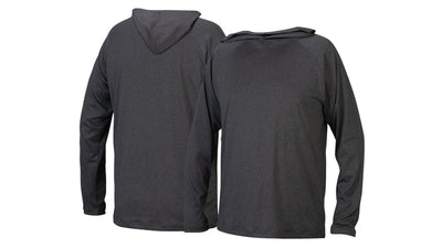 Pyramex RLPH1NS Long Sleeve Gray Moisturewicking Pullover Hoodie