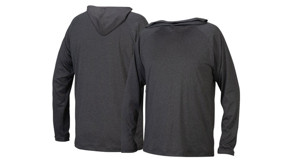 Pyramex RLPH1NS Long Sleeve Gray Moisturewicking Pullover Hoodie